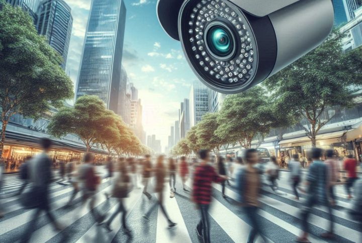 دوربین مداربسته تشخیص حرکت انسان
