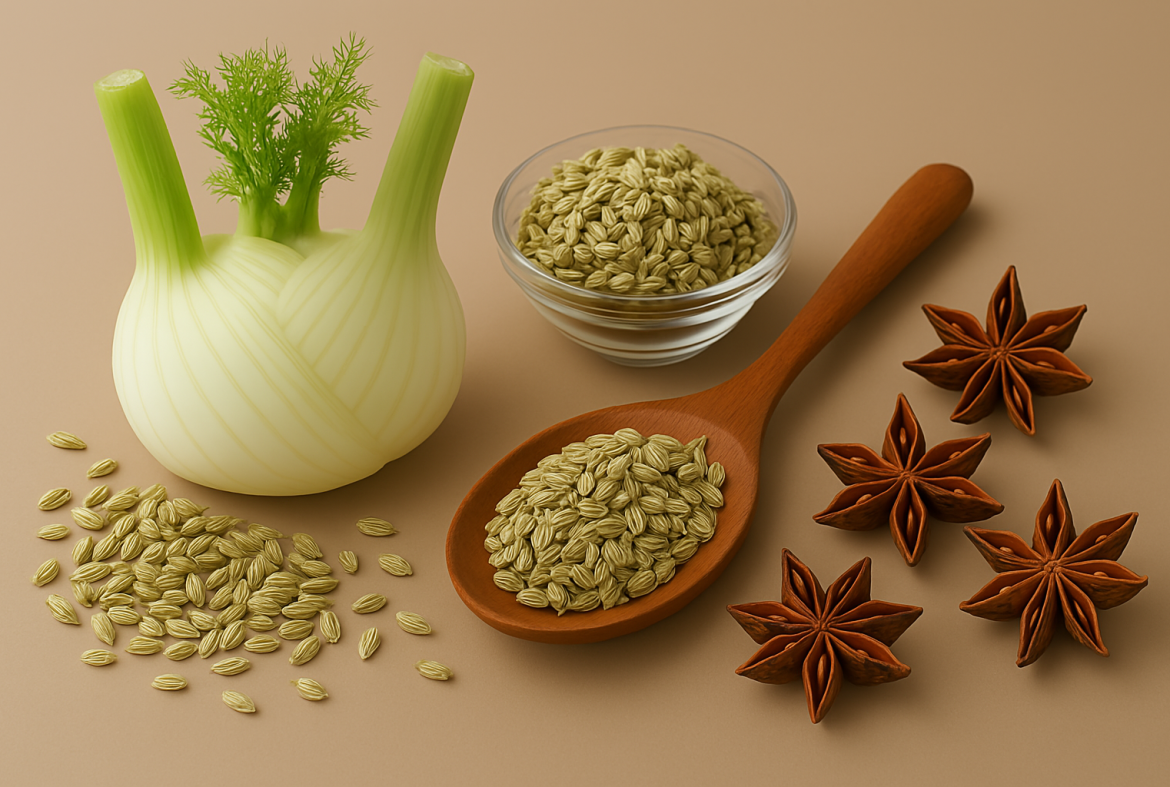 فرق رازیانه و بادیان