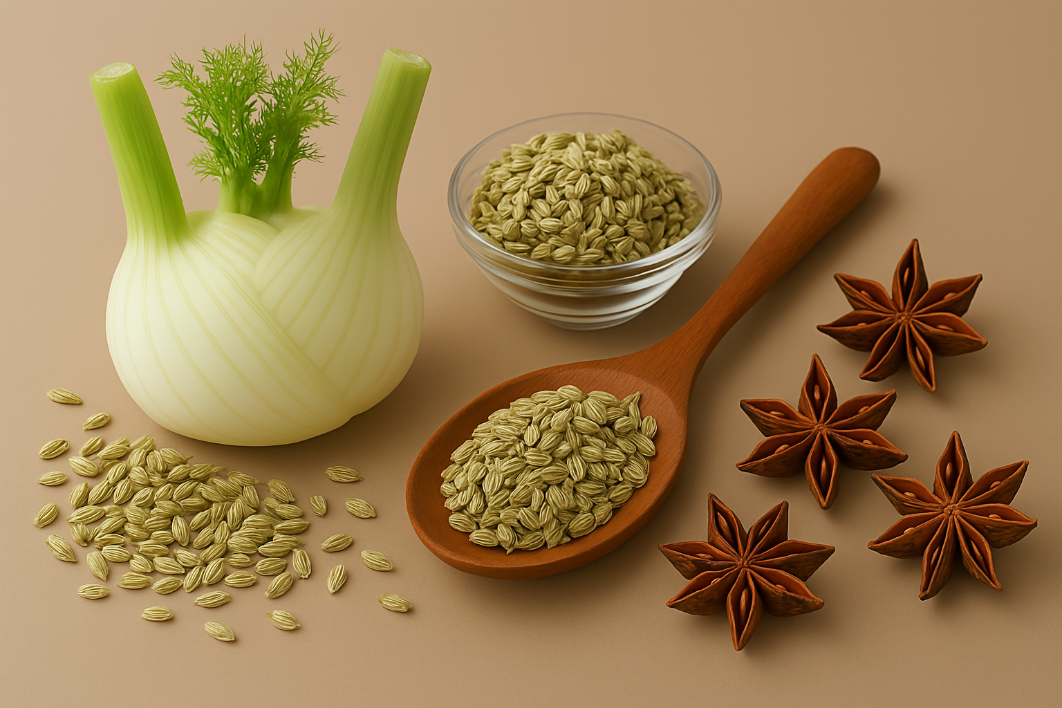 فرق رازیانه و بادیان